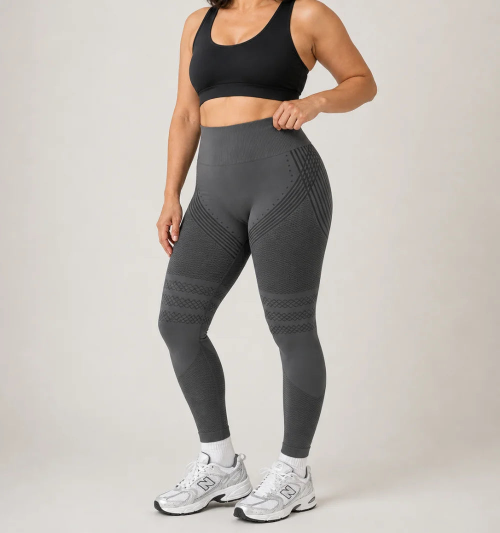 3D Leggings | Dark Gray