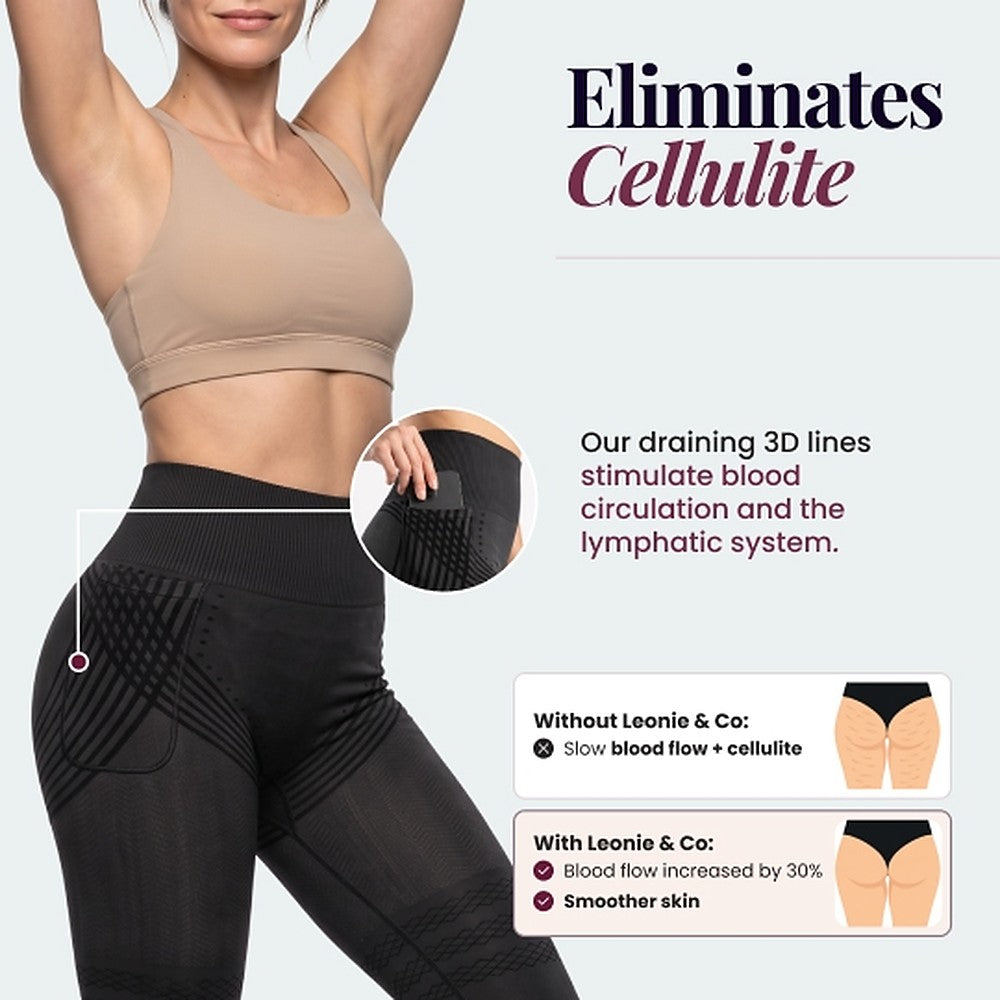 3D Pocket Legging | Black