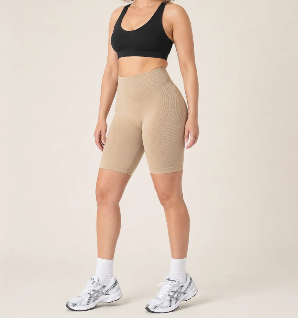 3D Shorts | Beige
