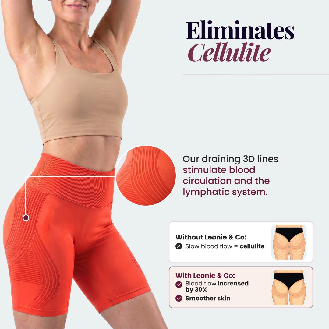 3D Shorts | Orange