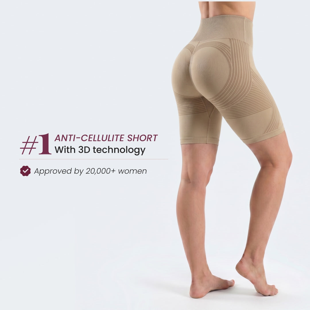 3D Shorts | Wine Red