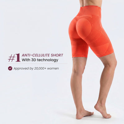 3D Shorts | Wine Red
