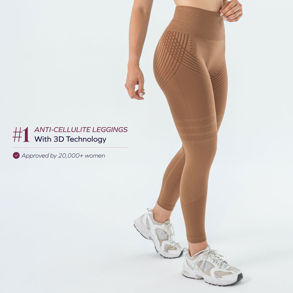 3D Leggings | Teal Green