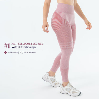 3D Leggings | Blue