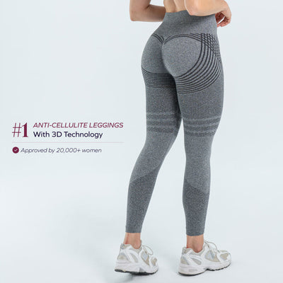 3D Leggings | Black