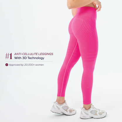 3D Leggings | Light Purple