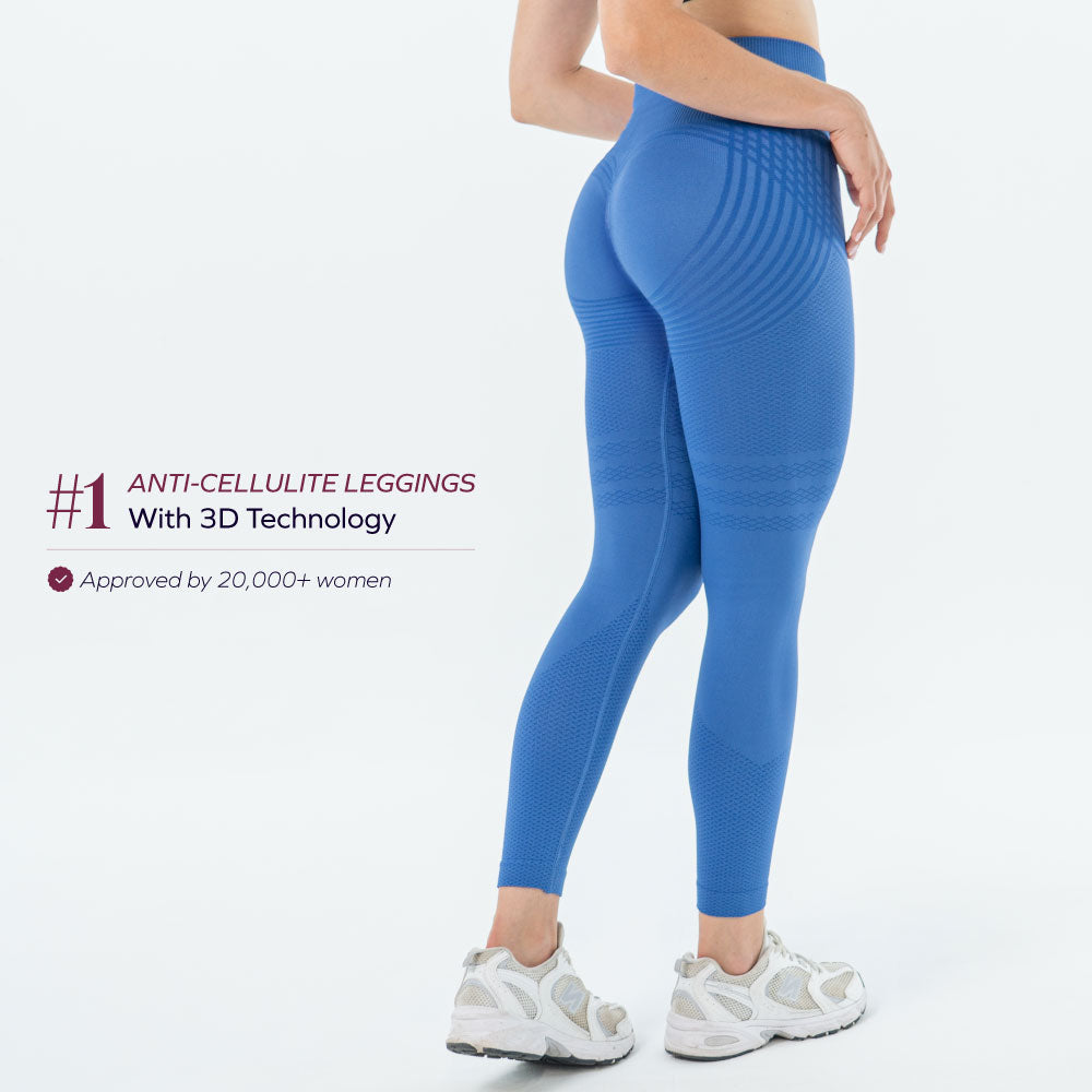3D Leggings | Wine Red