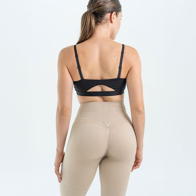 3D Leggings | Beige