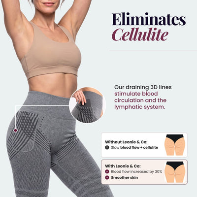 3D Pocket Legging | Beige