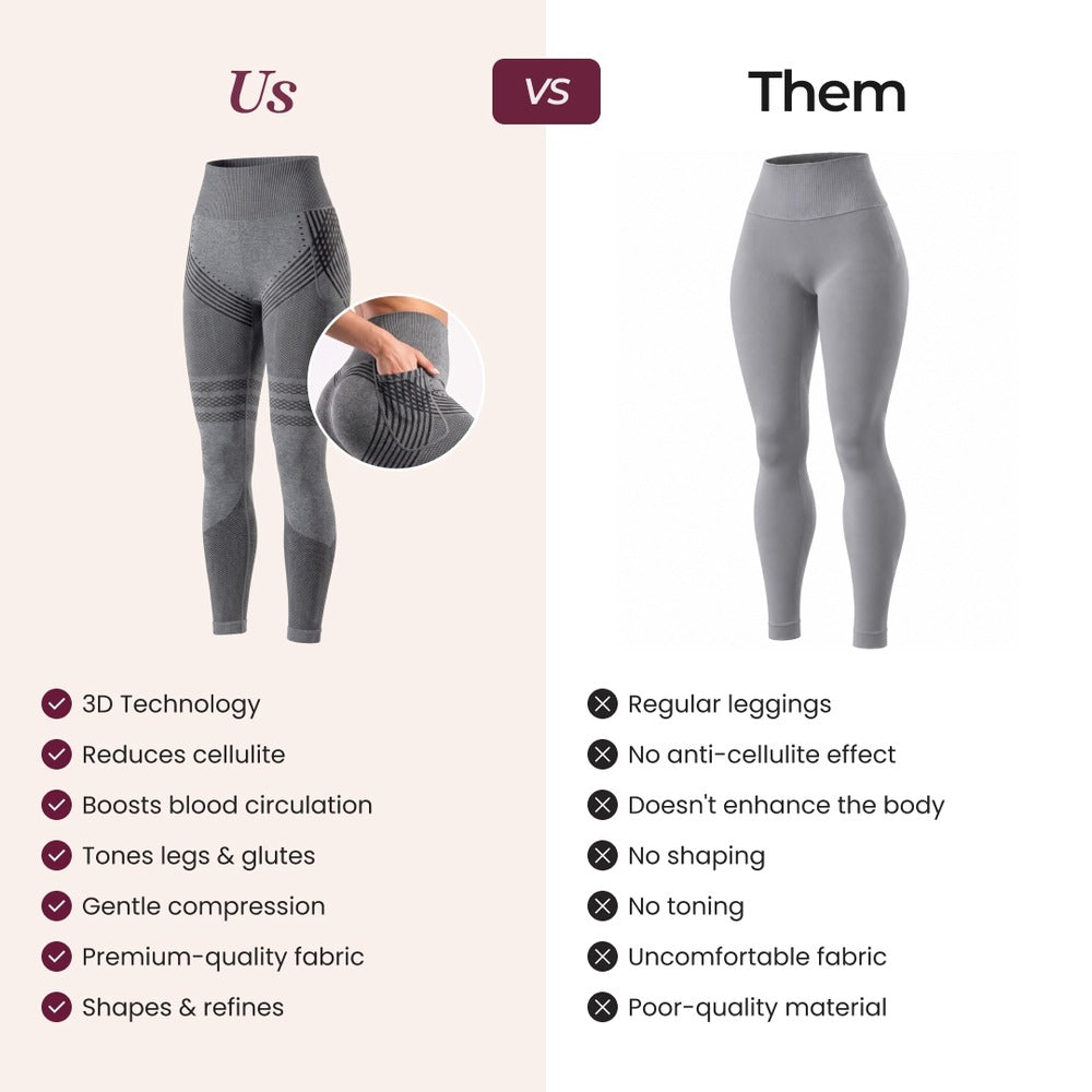 3D Pocket Legging | Gray