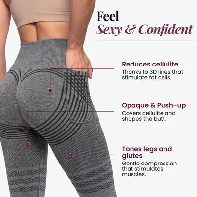 3D Pocket Legging | Gray
