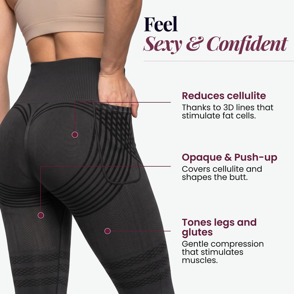 3D Pocket Legging | Black