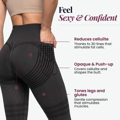 3D Pocket Legging | Black