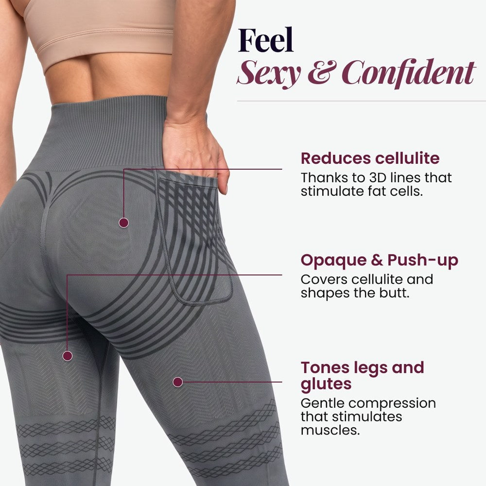 3D Pocket Legging | Teal Green