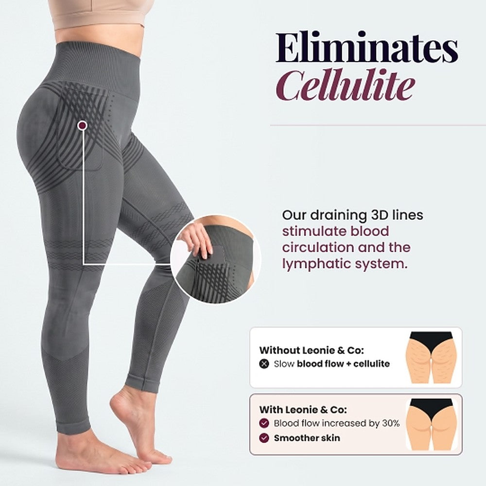 3D Pocket Legging | Black