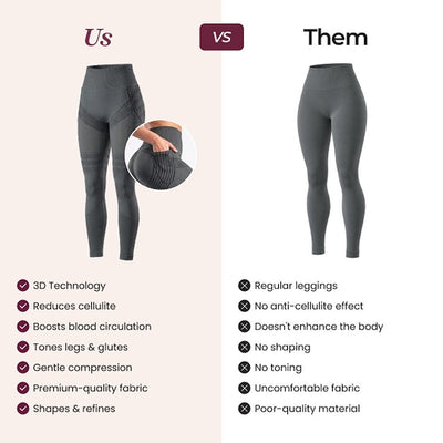 3D Pocket Legging | Black
