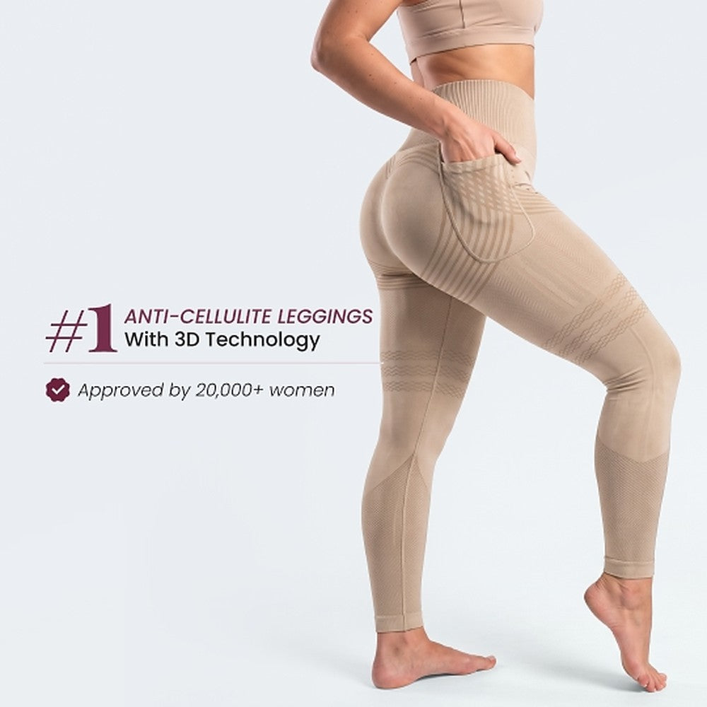 3D Pocket Legging | Dark Gray