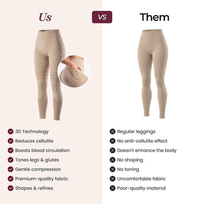 3D Pocket Legging | Beige