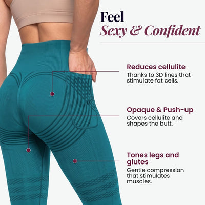 3D Pocket Legging | Dark Gray