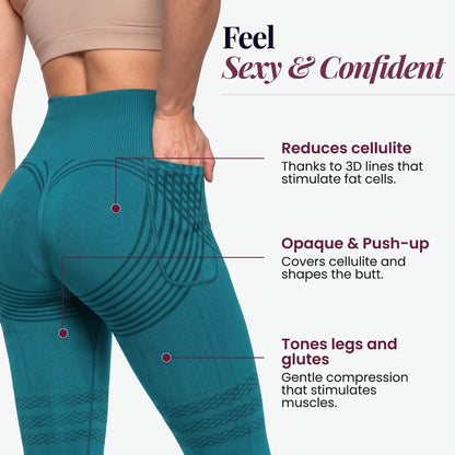3D Pocket Legging | Gray