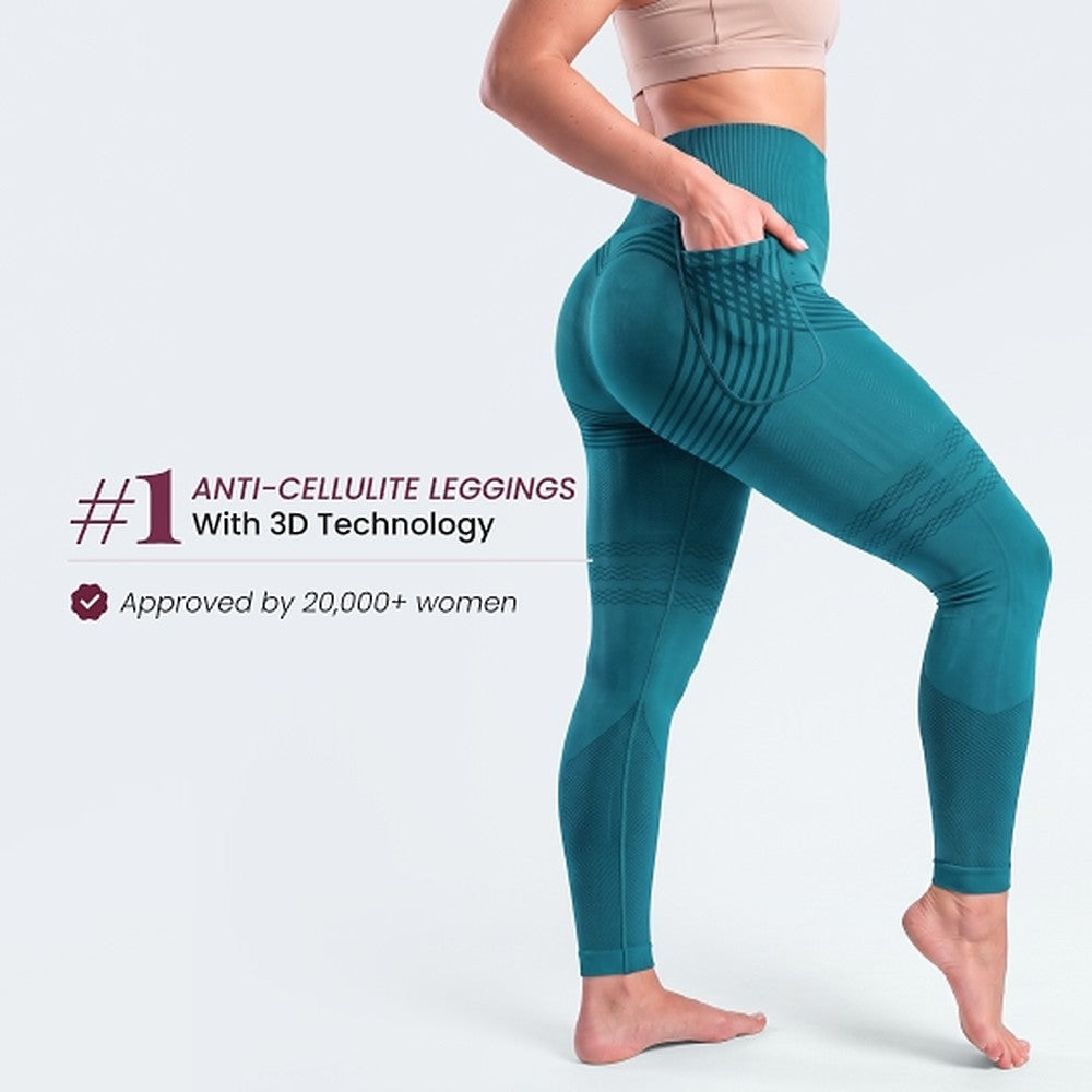 3D Pocket Legging | Gray
