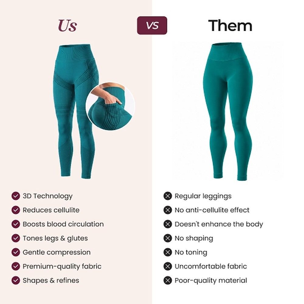3D Pocket Legging | Gray