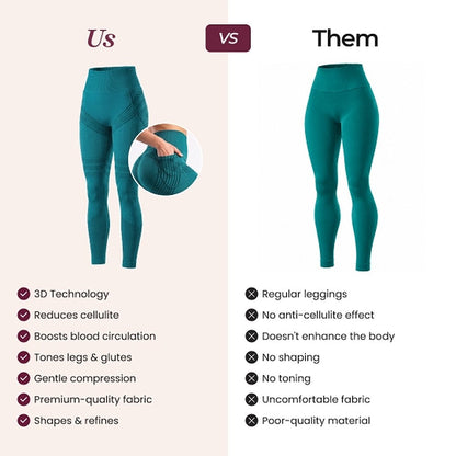 3D Pocket Legging | Gray