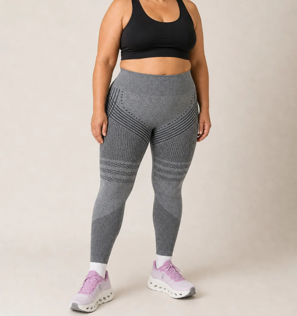 3D Leggings | Gray
